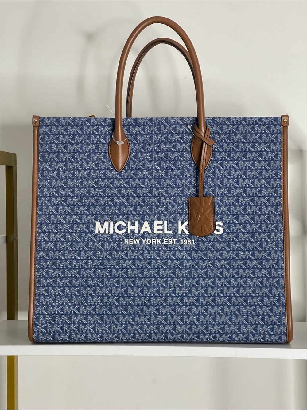 Michael Kors Large Denim Tote